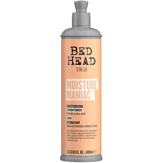 TIGI BED HEAD MOISTURE MANIAC CONDITIONER CAPELLI SECCHI 400 ML - Tre Pi Profumerie