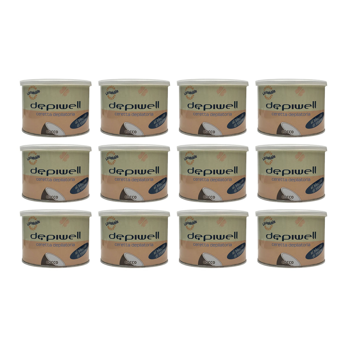 DEPIWELL CERETTA BIOSSIDO DI TITANIO COCCO LIPOSOL - CONF. 12 PZ