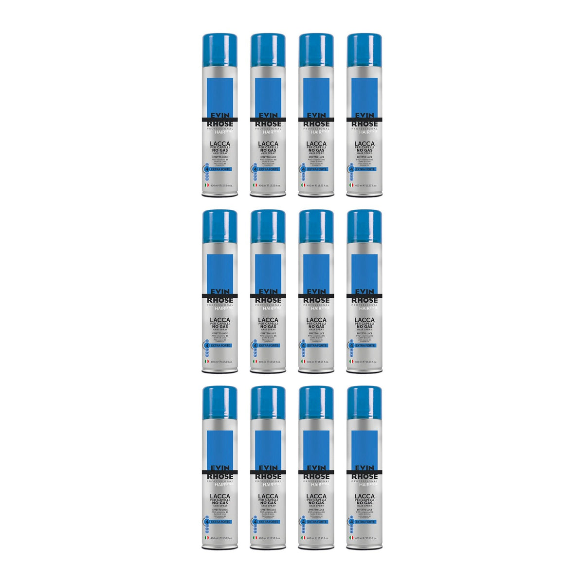 EVIN RHOSE LACCA CAPELLI NO GAS TENUTA EXTRA FORTE - CONF. 12 PZ