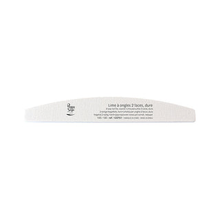 PEGGY SAGE LIMETTA MEZZALUNA UNGHIE 2 FACCE 100/180, BIANCO - Tre Pi Profumerie