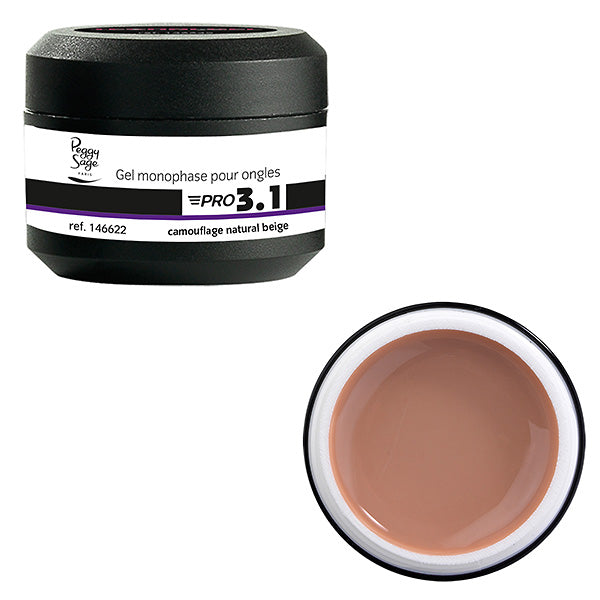 PEGGY SAGE PRO 3,1 GELUV DI COSTRUZIONE MIMETICO NAT, BEIGE 15 - Tre Pi Profumerie