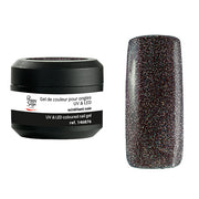 PEGGY SAGE GEL UV&LED COLORATO PER UNGHIE SCINTILLANT NOIR 5G - Tre Pi Profumerie