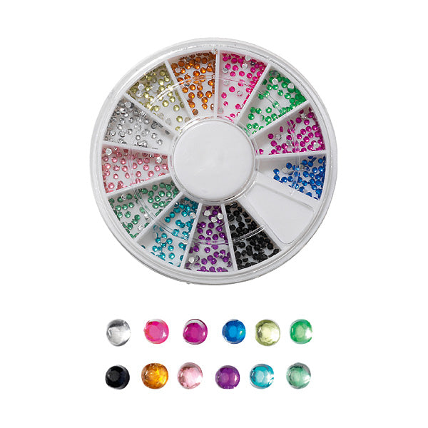 PEGGY SAGE CAROSELLO PER STRASS PER UNGHIE JEWELS 600PCS - Tre Pi Profumerie