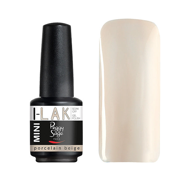 PEGGY SAGE I-LAK SOAK OFF GEL POLISH PORCELAIN BEIGE - 9ML - Tre Pi Profumerie