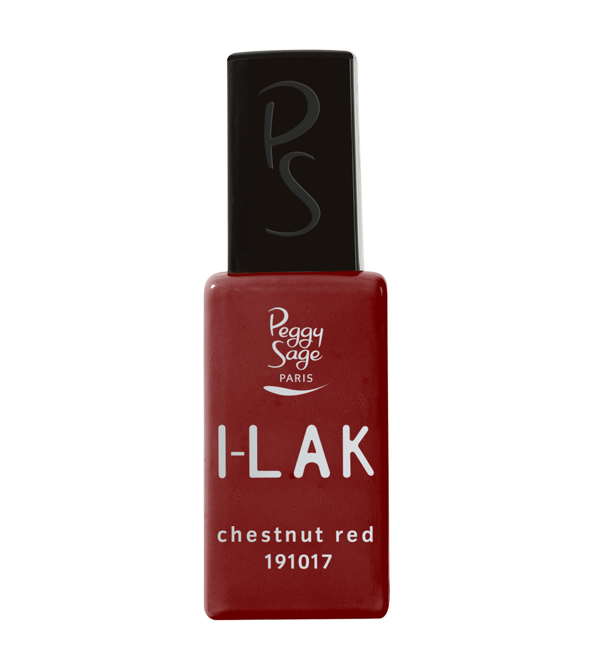PEGGY SAGE I-LAK SOAK OFF GEL POLISH CHESTNUT RED - 11ML - Tre Pi Profumerie
