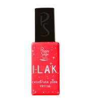 PEGGY SAGE I-LAK SOAK OFF GEL POLISH CELEBRATE PINK - 11ML - Tre Pi Profumerie