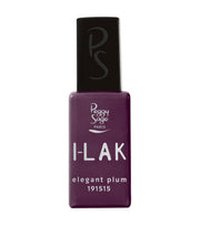 PEGGY SAGE I-LAK SOAK OFF GEL POLISH ELEGANT PLUM - 11ML - Tre Pi Profumerie