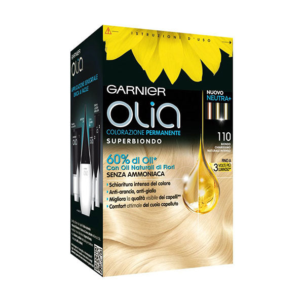GARNIER OLIA BIONDO CHIARISSIMO NATURALE INTENSO 110 - Tre Pi Profumerie