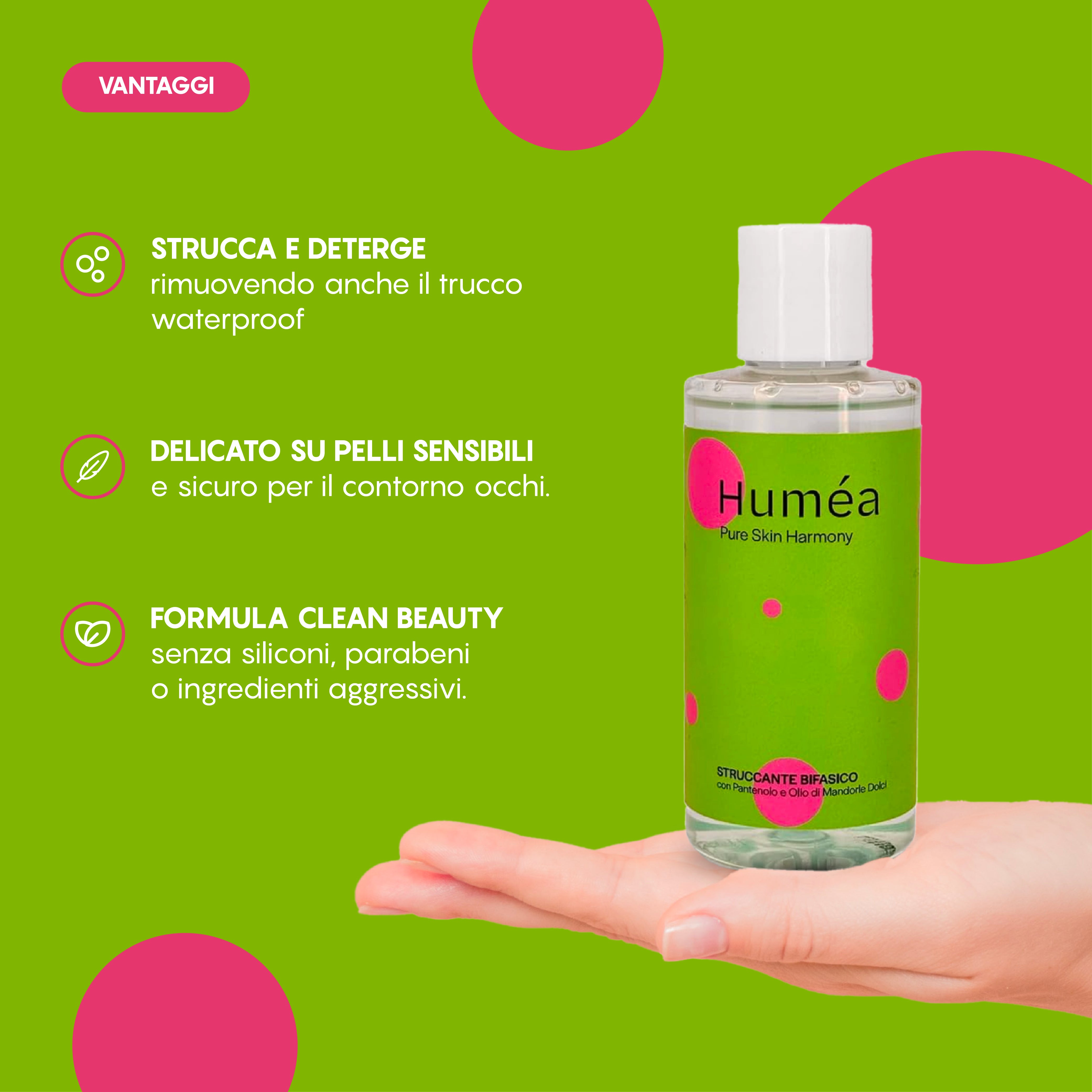 HUMEA DÉMAQUILLANT BIPHASE 150 ML