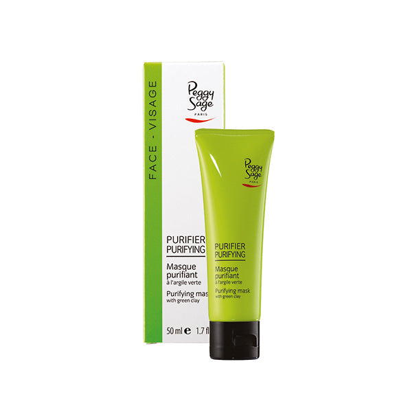 PEGGY SAGE MASCHERA PURIFICANTE ARGILLA VERDE 50 ML - Tre Pi Profumerie