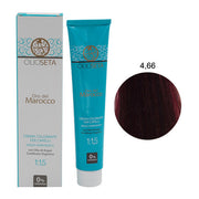 OLIOSETA ORO DEL MAROCCO TINTURA CASTANO ROSSO INTENSO 4.66 - Tre Pi Profumerie