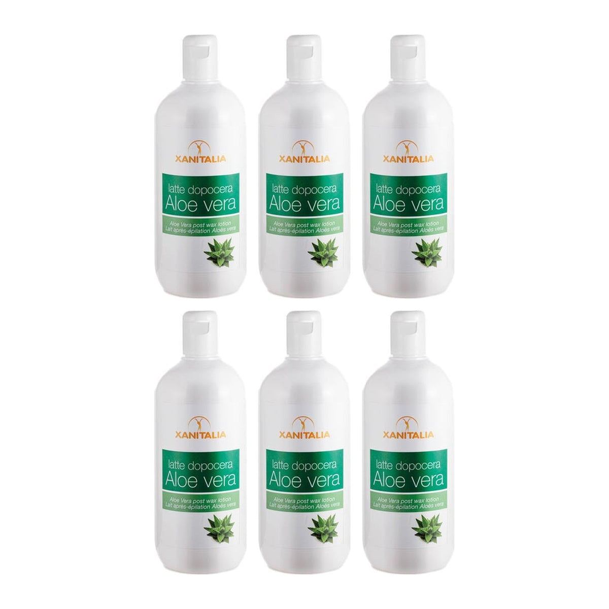 XANITALIA PREMIUM LATTEDOPOCERA ALOE VERA 500 ML - CONF. 6 PZ
