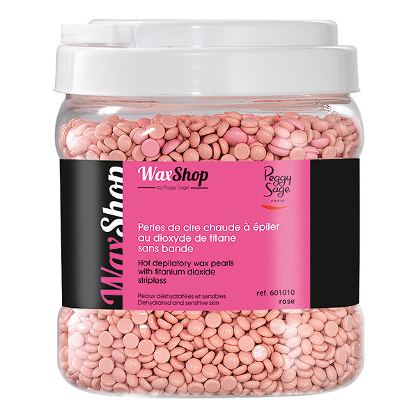 PEGGY SAGE PERLE DI CERA DEPILATORIA A CALDO 1KG ROSE - Tre Pi Profumerie