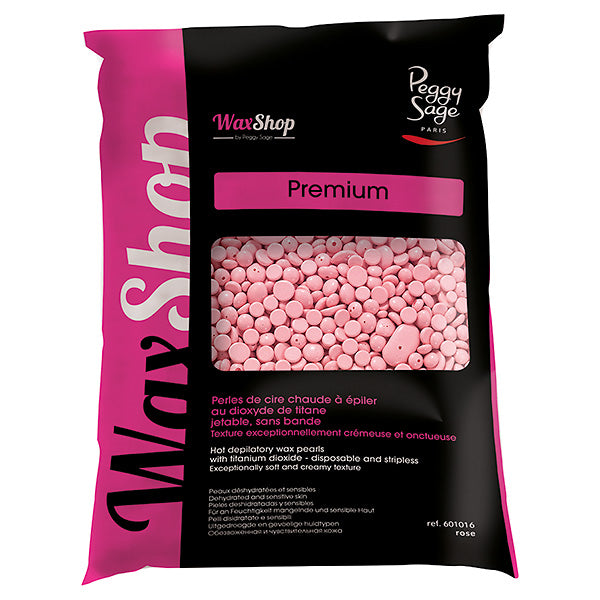 PEGGY SAGE PERLE DI CERA DEPILATORIA A CALDO 800G ROSE - Tre Pi Profumerie