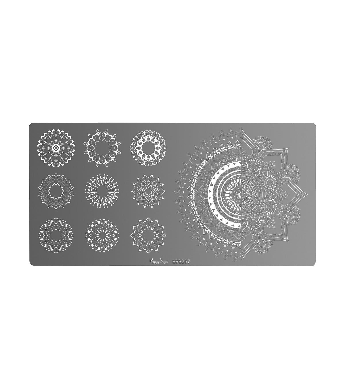 PEGGY SAGE TAVOLA DI STAMPING NAIL ART MANDALA - Tre Pi Profumerie