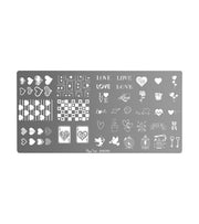 PEGGY SAGE TAVOLA DI STAMPING NAIL ART LOVE - Tre Pi Profumerie