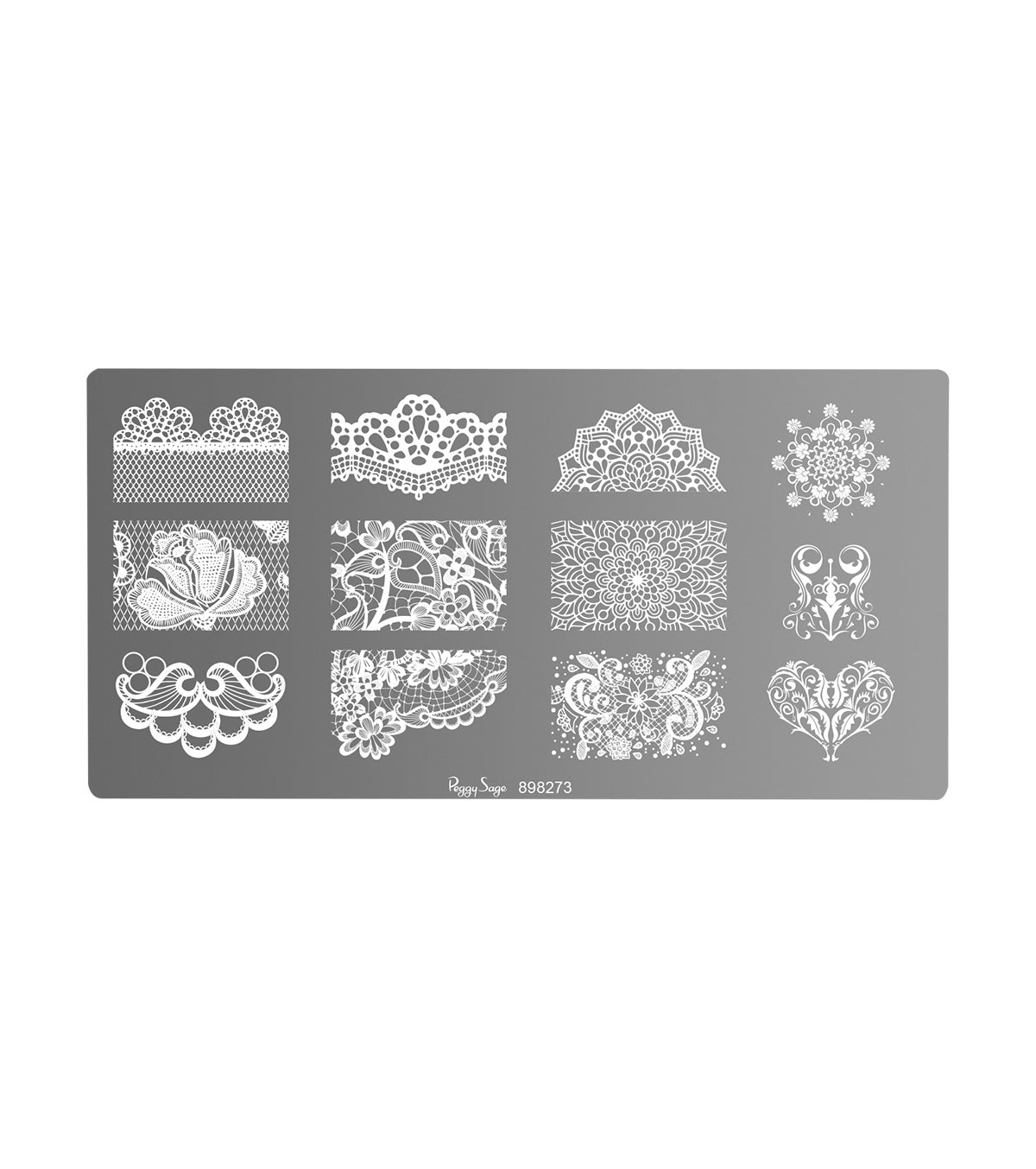 PEGGY SAGE TAVOLA DI STAMPING NAIL ART WEDDING - Tre Pi Profumerie