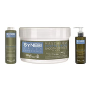 KIT SYNEBI EFFETTO LISCIO CAPELLI CRESPI SHAMPOO+MASCHERA+SIERO