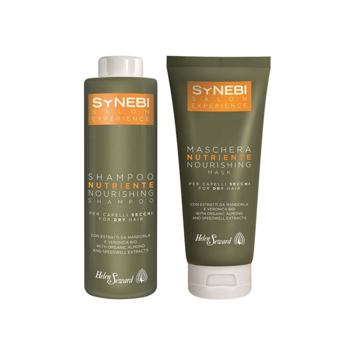 KIT SYNEBI NUTRIENTE CAPELLI SECCHI MANDORLA SHAMPOO+MASCHERA