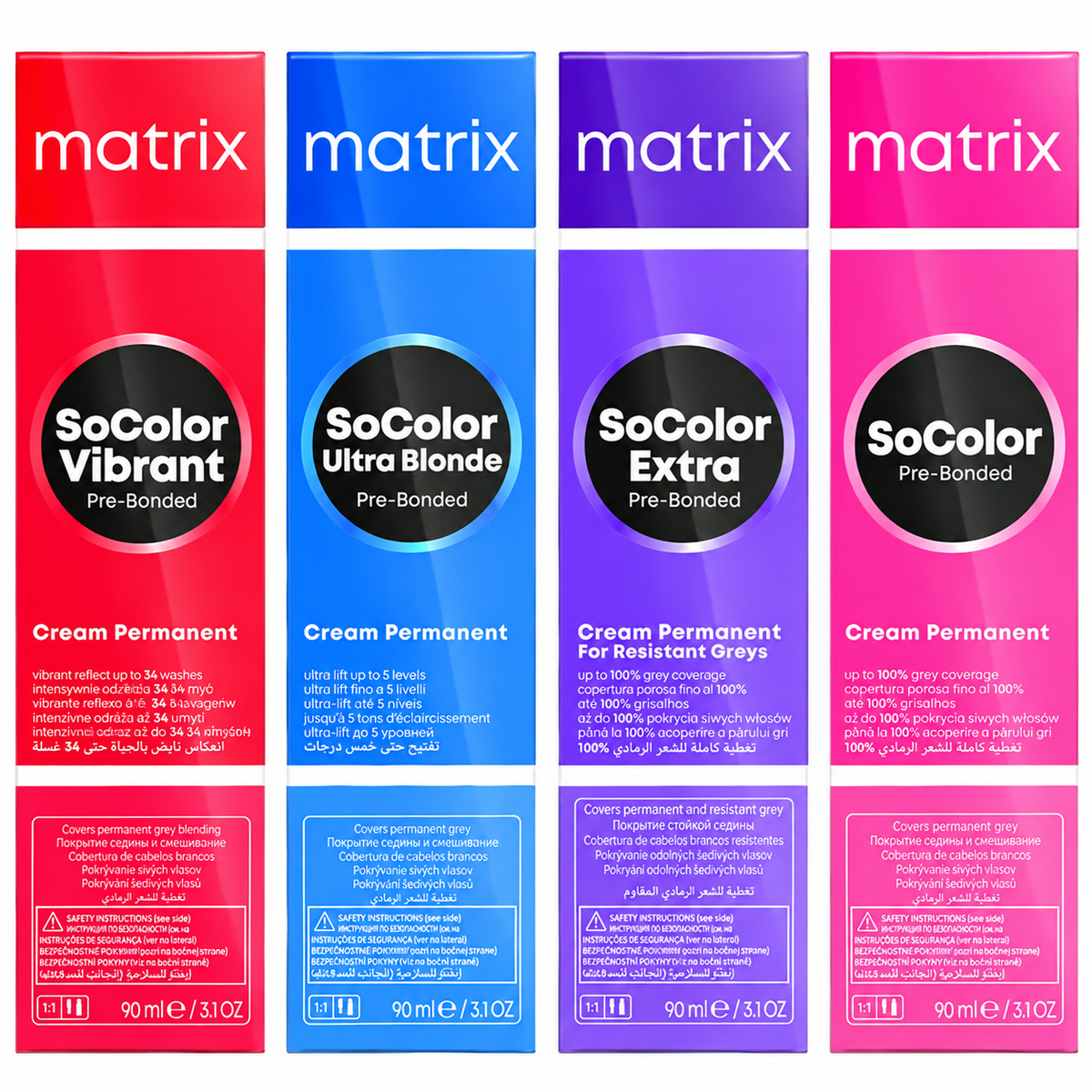 MATRIX NEW SOCOLOR EXTRA PRE-BLONDED TINTA COLORAZIONE PERMANENTE