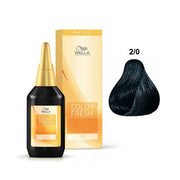 WELLA COLOR FRESH NERO 2/0 - Tre Pi Profumerie