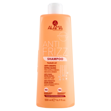 ALAMA ANTI FRIZZ SHAMPOO ANTI CRESPO EXTRA GLOSS 500 ML