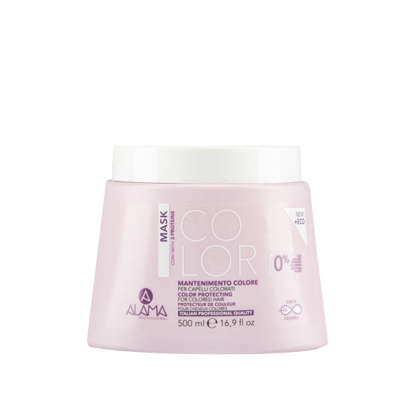 ALAMA COLOR MASCHERA MANTENIMENTO COLORE CAPELLI COLORATI 500 ML - Tre Pi Profumerie