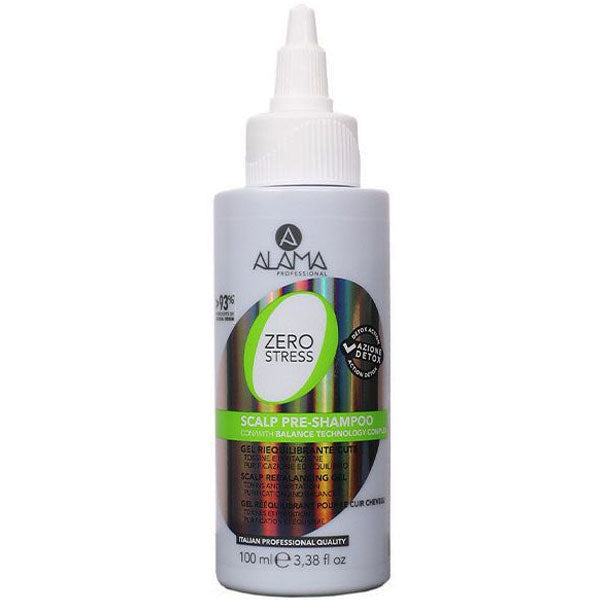 ALAMA ZERO STRESS SCALPPRE SHAMPOO GEL RIEQUILIBRANTE 100 ML - Tre Pi Profumerie