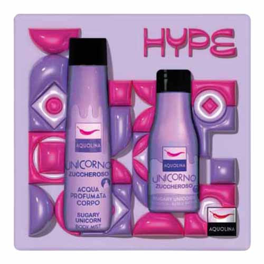 Coffret cadeau AQUOLINA HYPE SUGAR UNICORN 125 ml