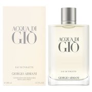 ARMANI ACQUA DI GIO' UOMO EAU DE TOILETTE 200 ML RICARICABILE
