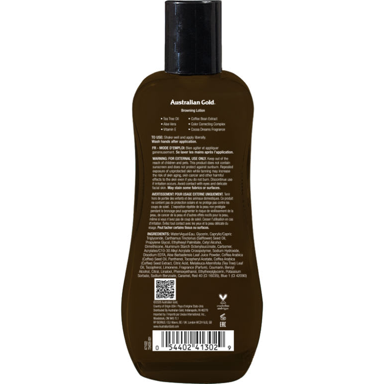 AUSTRALIAN GOLD BROWNING LOTION DARK TANNING 250 ML