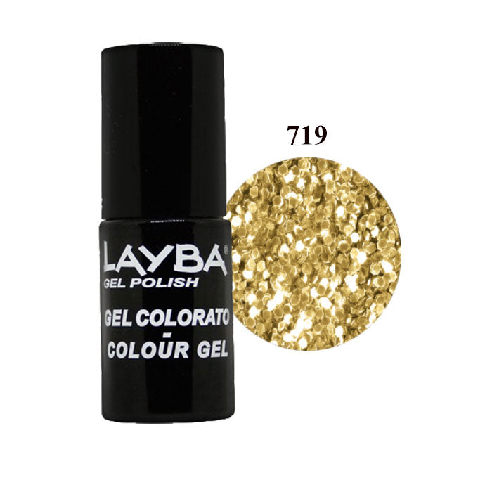 LAYLA LAYBA SMALTO SEMIPERMANENTE GEL POLISH TONIC GOLD 719 - Tre Pi Profumerie