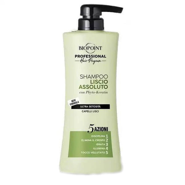 BIOPOINT PROFESSIONAL LISCIO ASSOLUTO SHAMPOO LISCI 400 ML - Tre Pi Profumerie
