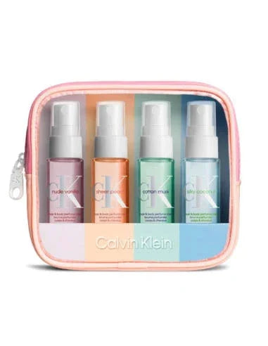 CALVIN KLEIN COFANETTO PROFUMO CORPO & CAPELLI 4 X 30 ML