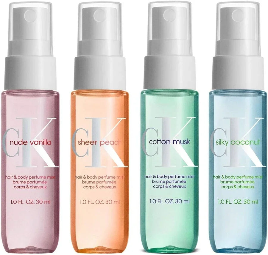 CALVIN KLEIN COFANETTO PROFUMO CORPO & CAPELLI 4 X 30 ML