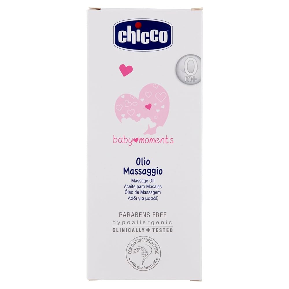 CHICCO BABY MOMENTS MASSAGE OIL 200 ML