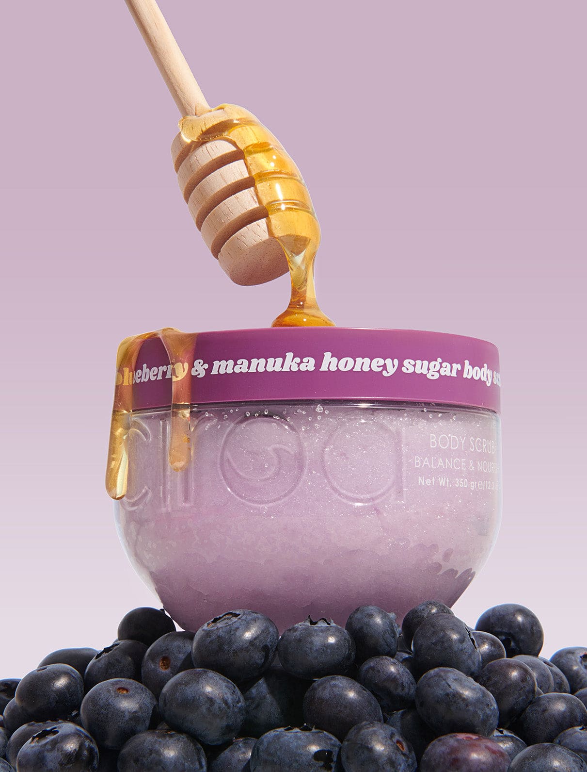 CIROA BODY SCRUB MIRTILLO E MIELE DI MANUKA 350 GR