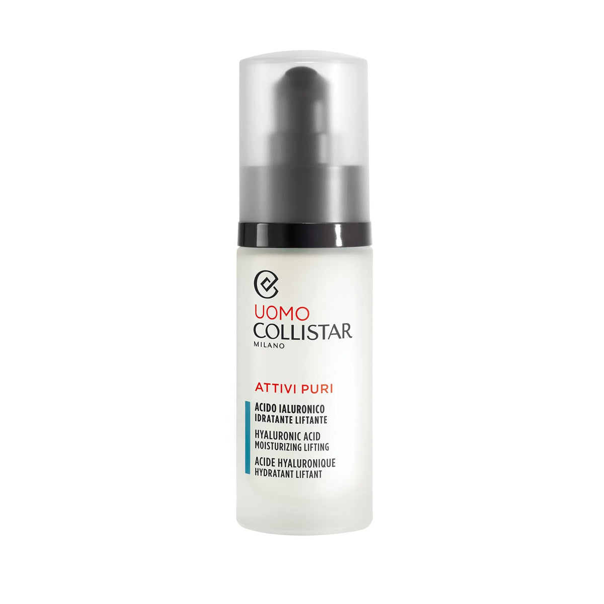 COLLISTAR LINEA UOMO ATTIVI PURI ACIDO IALURONICO IDRATANT 30ML