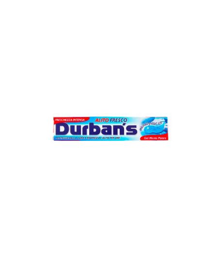 DURBANS DENTIFRICIO ALITO FRESCO 75 ML - Tre Pi Profumerie
