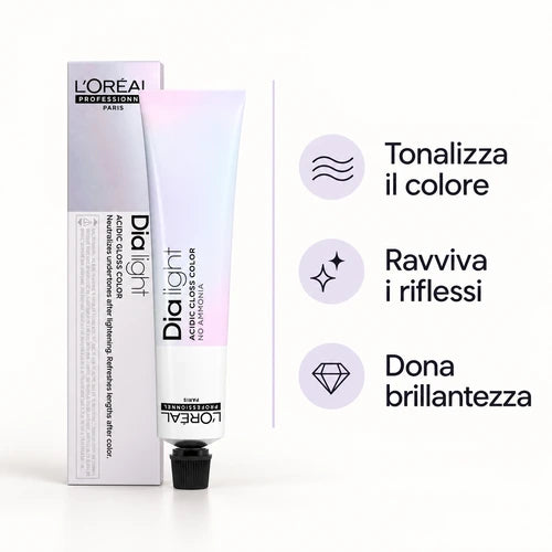 L’Oréal Professionnel Dia Light: tonalizza il colore, ravviva i riflessi e dona brillantezza