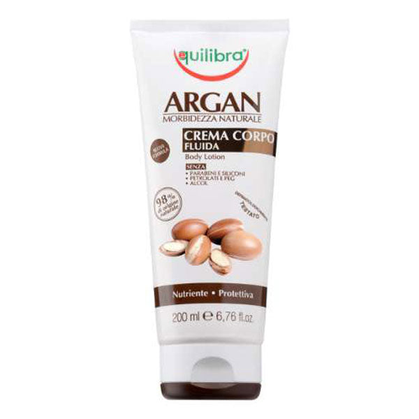 EQUILIBRA ARGAN CREMA FLUIDA CORPO 200 ML - Tre Pi Profumerie