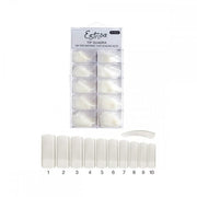 ESTROSA TIPS NATURALI QUADRATE SCALINO RIDOTTO 100PZ