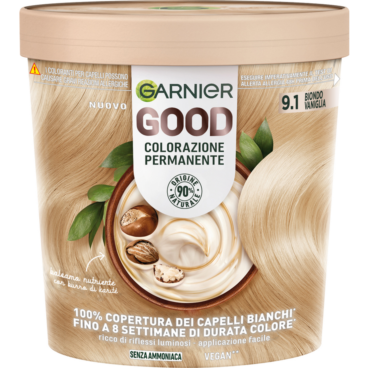 GARNIER GOOD PERMANENT COLOR VANILLA BLONDE 9.1