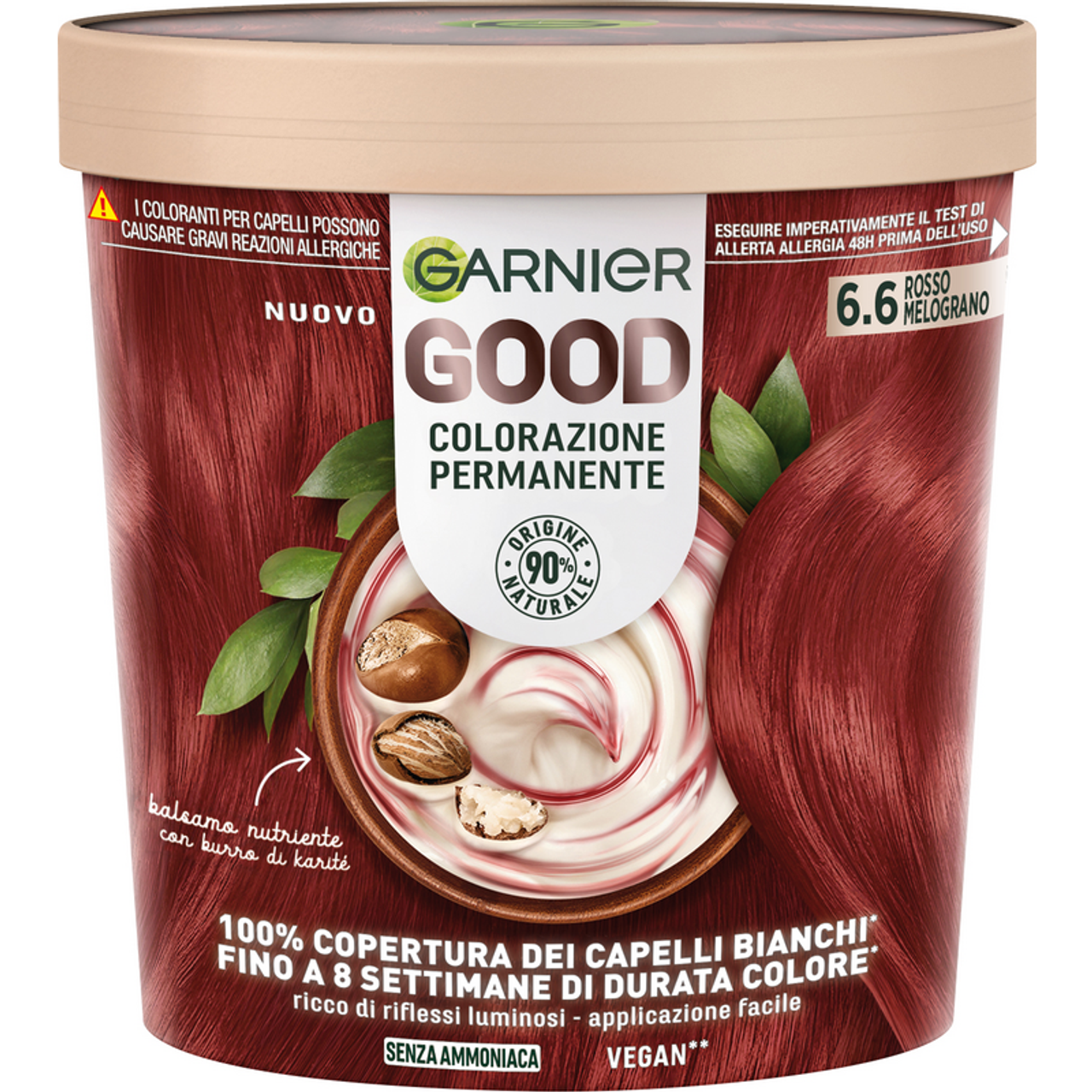 GARNIER GOOD PERMANENT COLOR POMEGRANATE RED 6.6