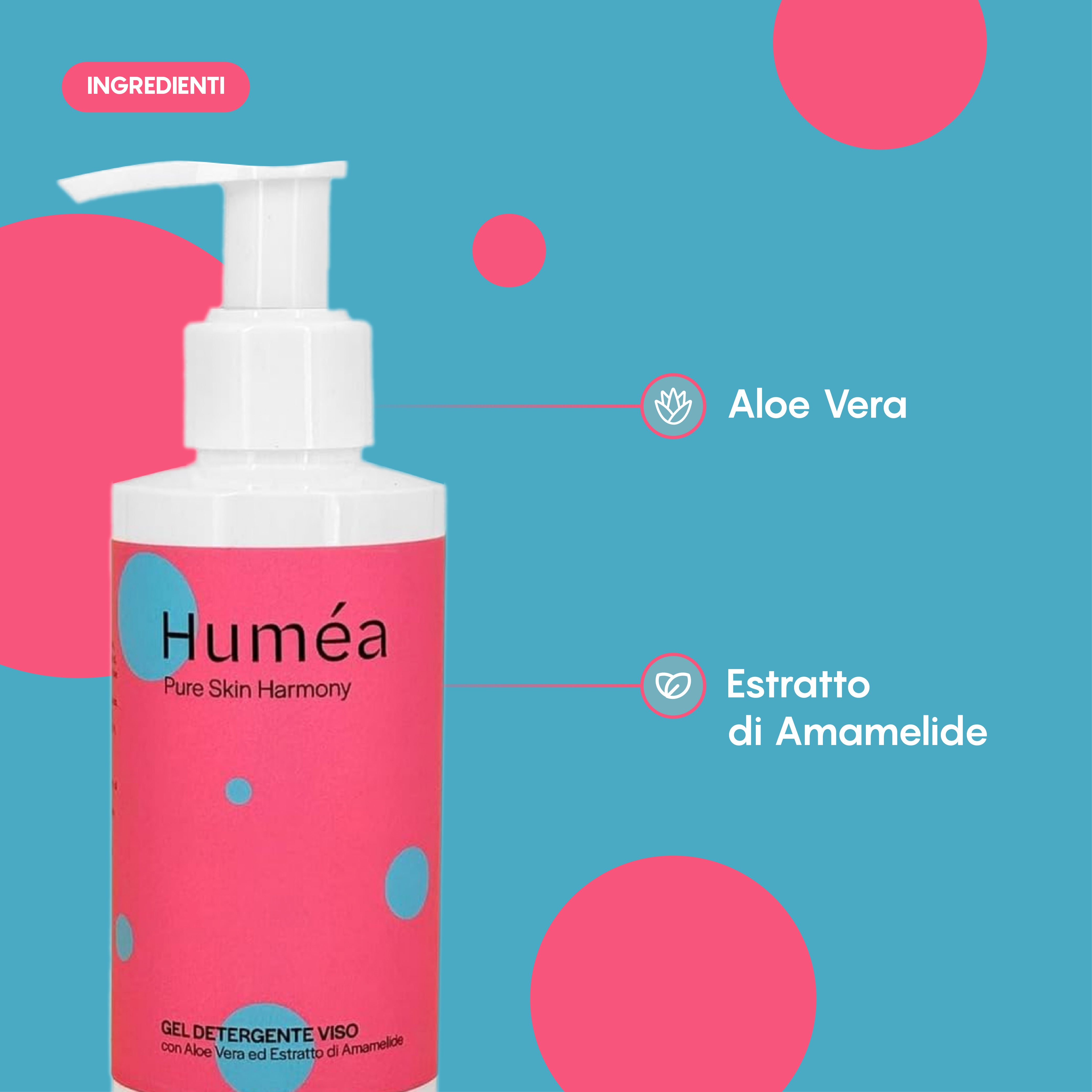 HUMEA GEL NETTOYANT VISAGE 150 ML