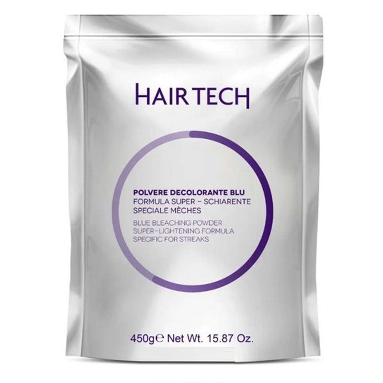 Poudre décolorante bleue Hair Tech, sachet de 450 g