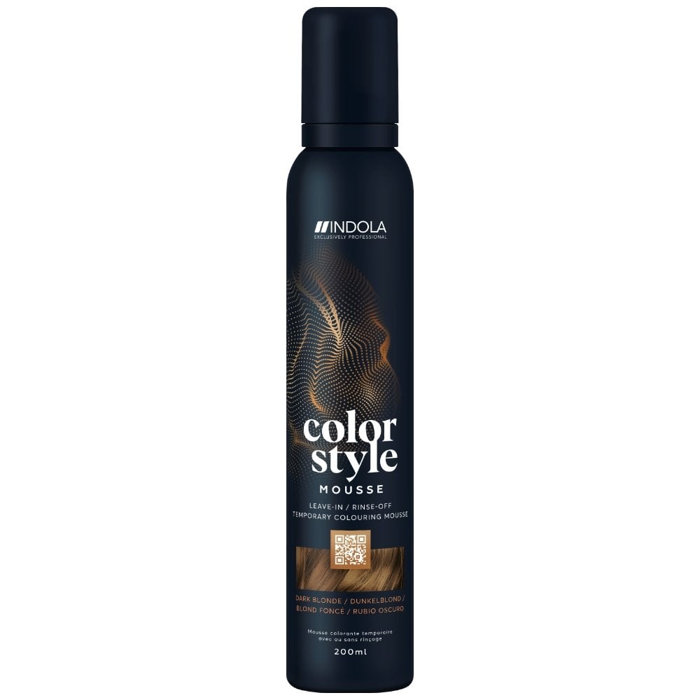 INDOLA COLOR STYLE MOUSSE CHATAIN CLAIR 200 ML