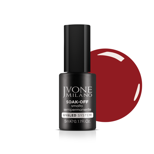 JVONE MILANO SOAK OFF SEMIPERMANENTE ROSSO RIBES 3070 - Tre Pi Profumerie