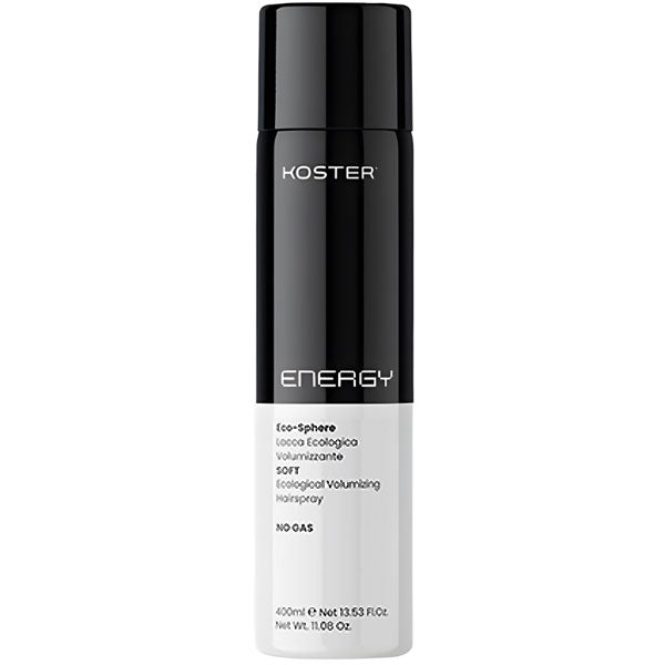 KOSTER ENERGY LACCA CAPELLI NO GAS VOLUMIZZANTE SOFT 400 ML - Tre Pi Profumerie