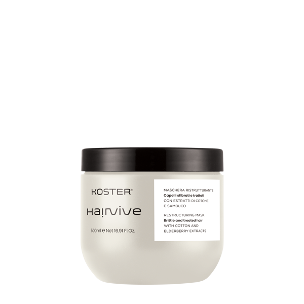 KOSTER HAIRVIVE MASQUE RESTRUCTURANT POUR CHEVEUX ENDOMMAGÉS 300 ML